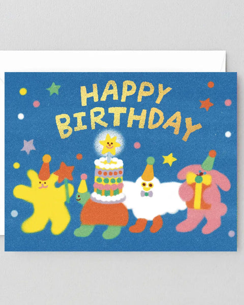 Wrap - Happy Birthday Parade Greetings Card