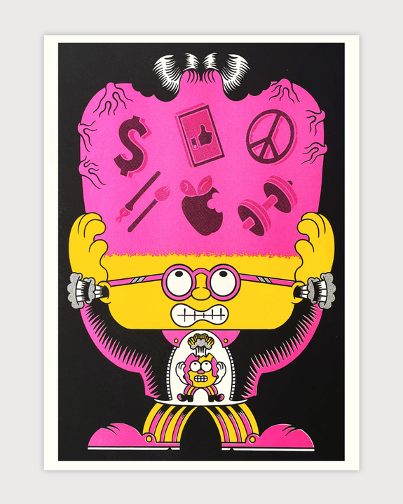 Jumbo Press - Headspace A3 Print