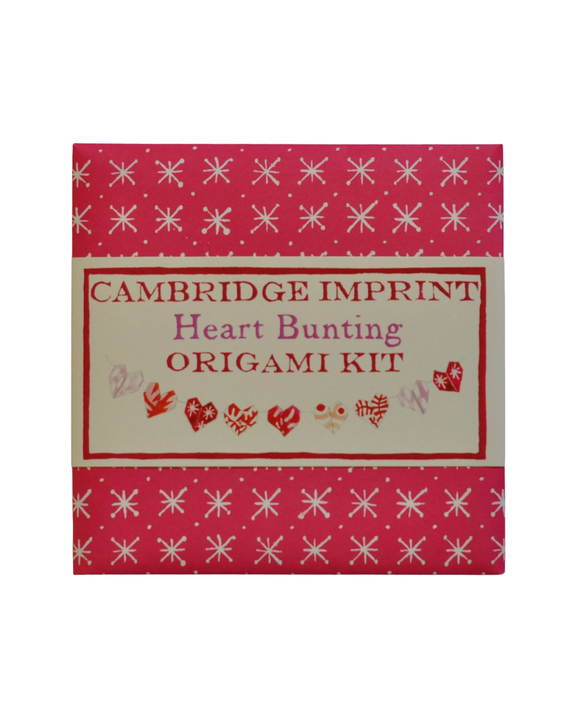 Cambridge Imprint - Origami Heart Bunting Kit