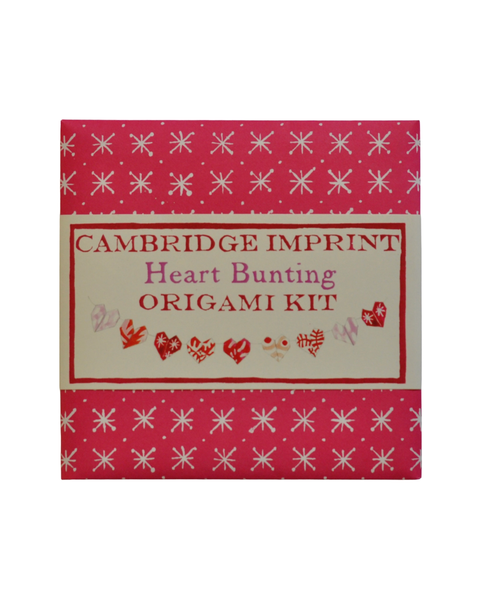 Cambridge Imprint - Origami Heart Bunting Kit