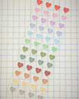 Natamori - Washi Sticker Sheet - Tiny Hearts
