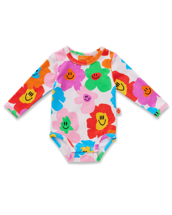 Halcyon Nights - Long Sleeve Bodysuit - Hej Blomma!