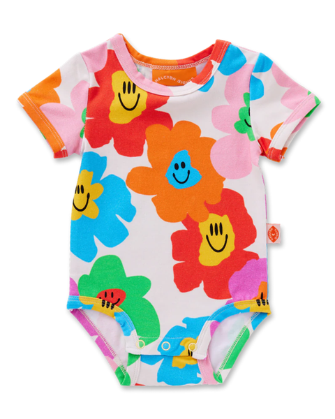 Halcyon Nights - Short Sleeve Bodysuit - Hej Blomma!