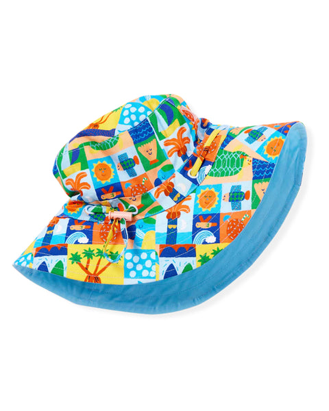 Halcyon Nights - Kids Sun Hat - Hello Sunshine