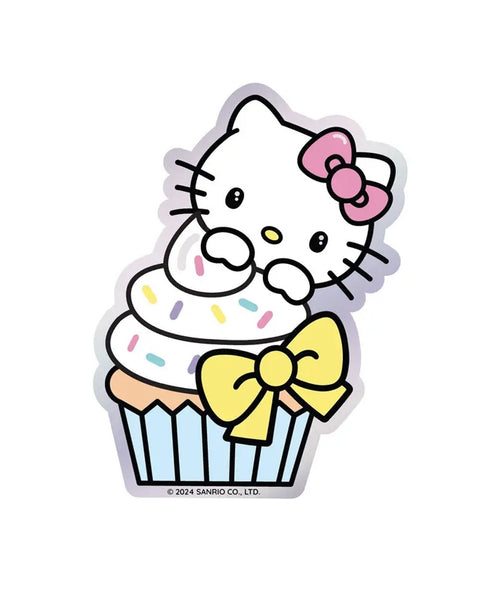 PipStickers - Hello Kitty Cupcake Delight Vinyl Sticker