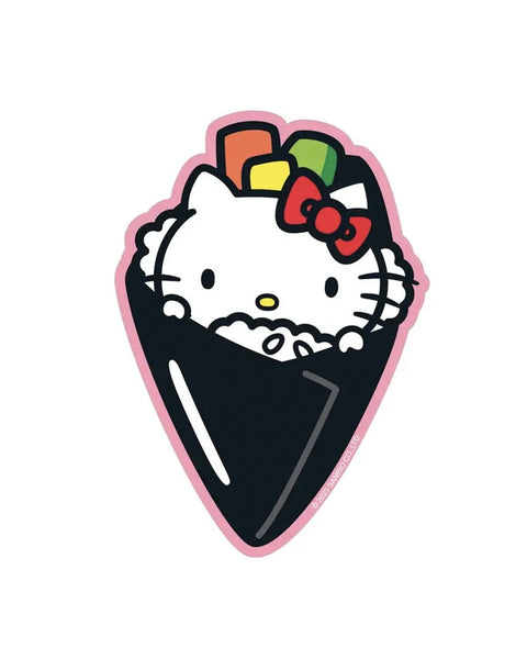 PipStickers - Hello Kitty Hand Roll Vinyl Sticker