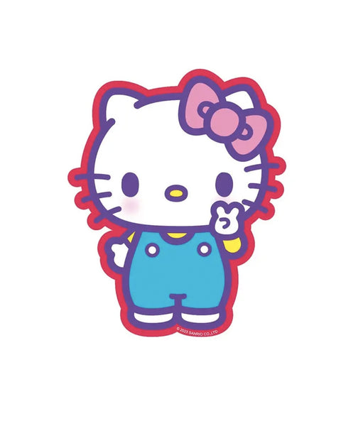 PipStickers - Hello Kitty Peace Sign Vinyl Sticker