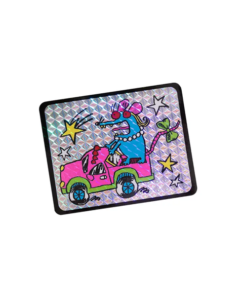 Gentle Thrills - Hell On Wheels Sticker