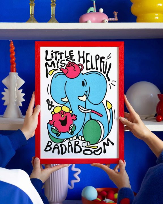 KIBLIND Atelier - Little Miss Helpful - A3 Poster