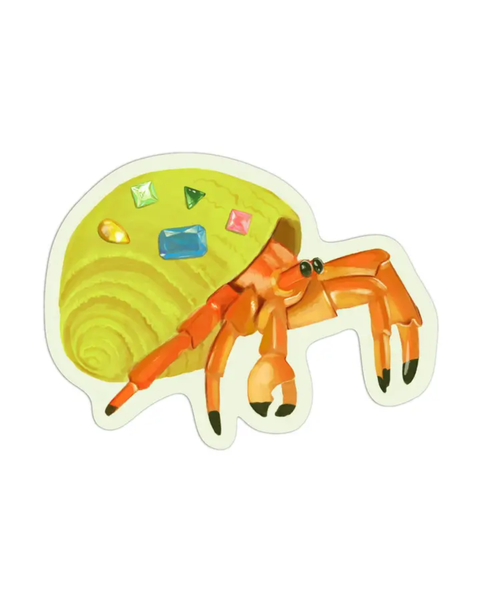 Rags AF - Hermit Crab! Sticker