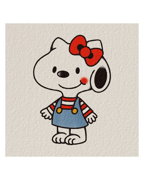 Stacey Ann - Print - Hello Snoopy