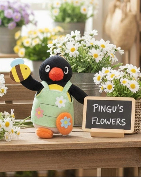 Pingu Variety Costume Plush Bag Charm - Gardener