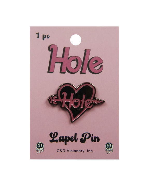 Hole - Heart Logo - Enamel Pin