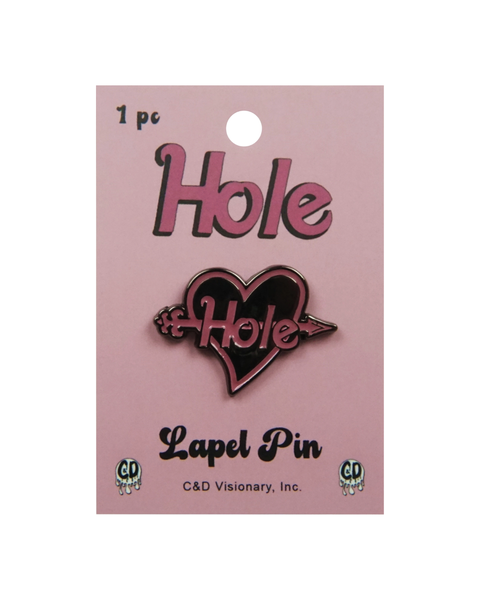 Hole - Heart Logo - Enamel Pin