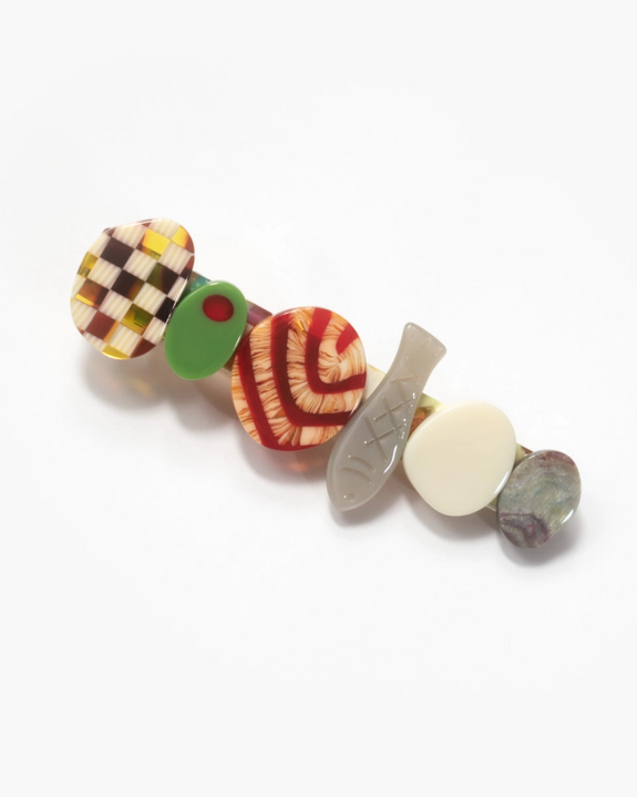 Winona Irene - Alligator Hair Clip - Hors D’Oeuvre Appetizer