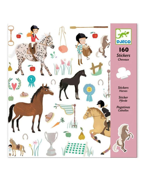 Djeco - Horses Stickers