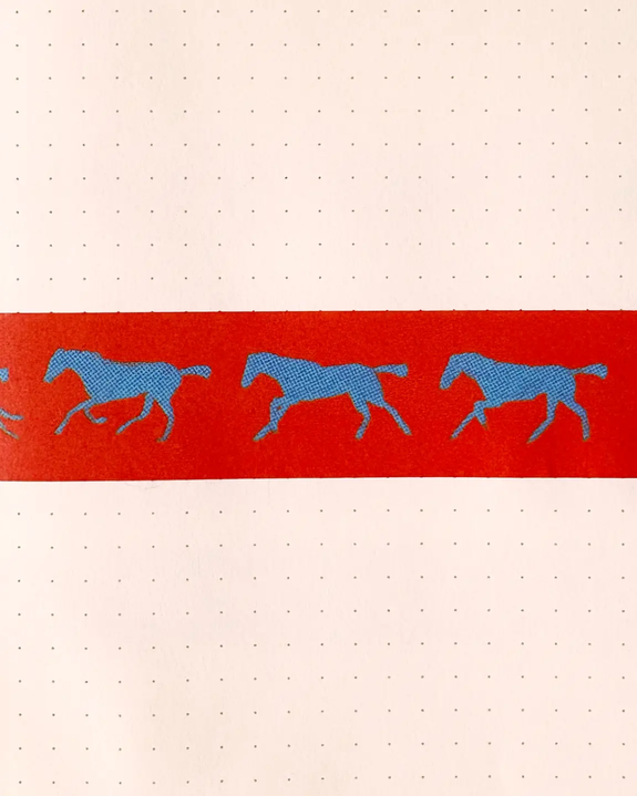 Rags AF - Horses! Washi Tape