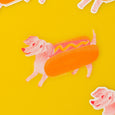 Bromstad Printing Co. - Clear Sticker - Hot Dog