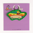 Magpie X Richard Scarry - Key Charm - Hotdog Car