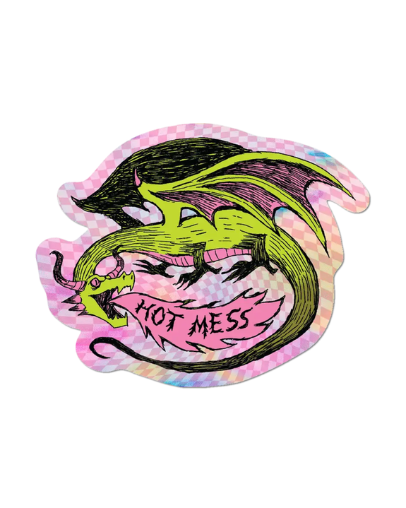 Apply Stickers - Hot Mess Die-Cut Sticker