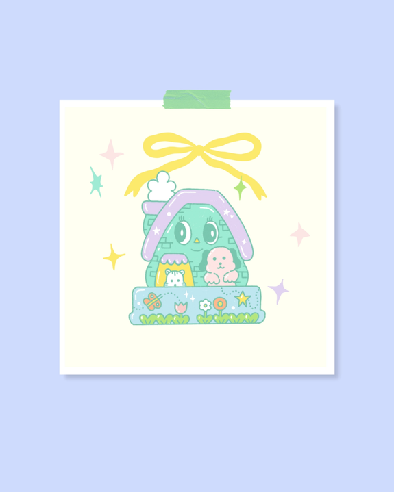 Riley Grae - Charming House Art Print