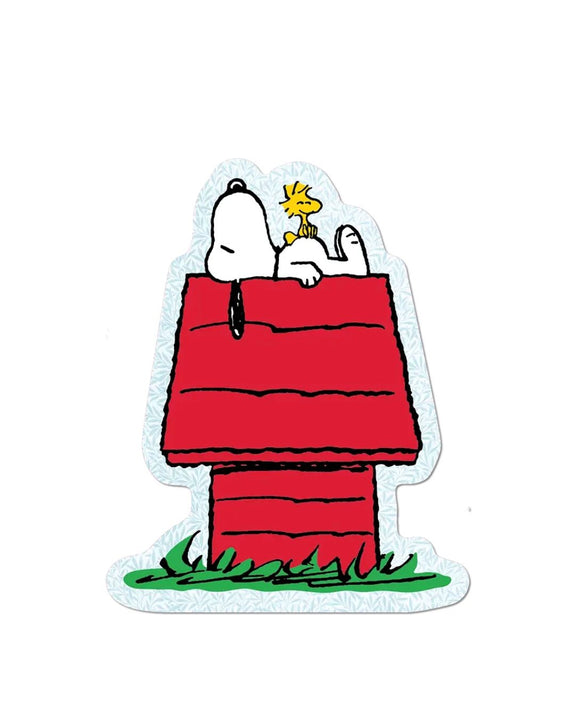 Apply Stickers - Snoopy's Doghouse Die-Cut Sticker