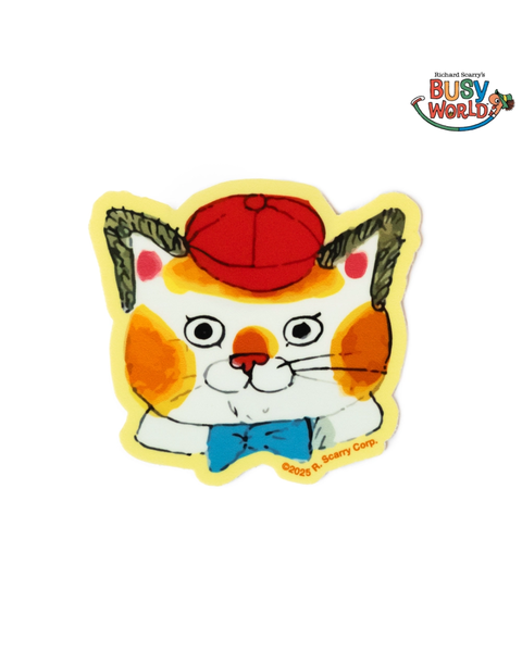 3P4 X Richard Scarry® - Huck Cat Sticker