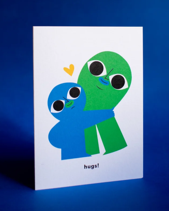 Samantha Curcio - Greeting Card - Hugs