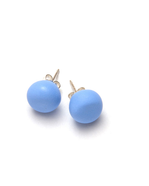 Emily Green - Hyacinth Blue Stud Earrings