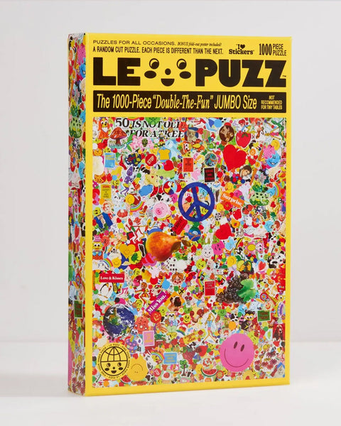 Le Puzz - I ❤ Stickers 1000 Piece Puzzle