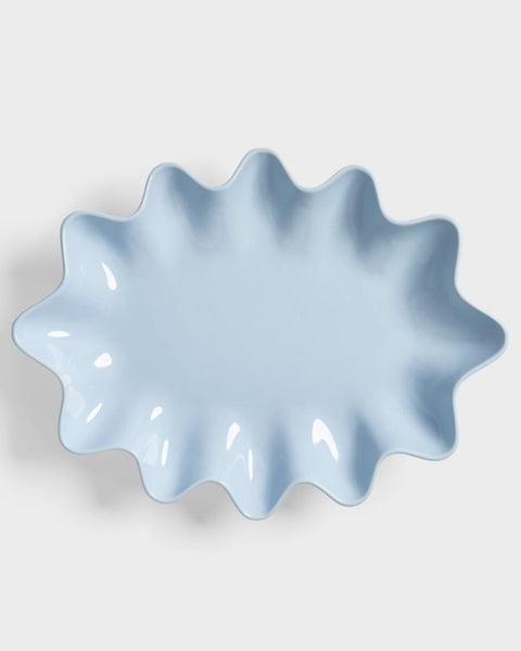 &Klevering - Sun Oval Bowl - Ice Blue