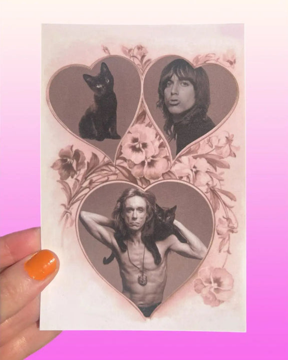 Astral Weekend - I Wanna Be Your Cat Postcard