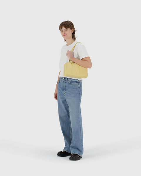 Baggu - Nylon Bowler Bag - Butter