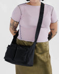 Baggu - Medium Cargo Crossbody Bag - Black