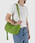 Baggu - Medium Nylon Crescent Bag - Green Juice