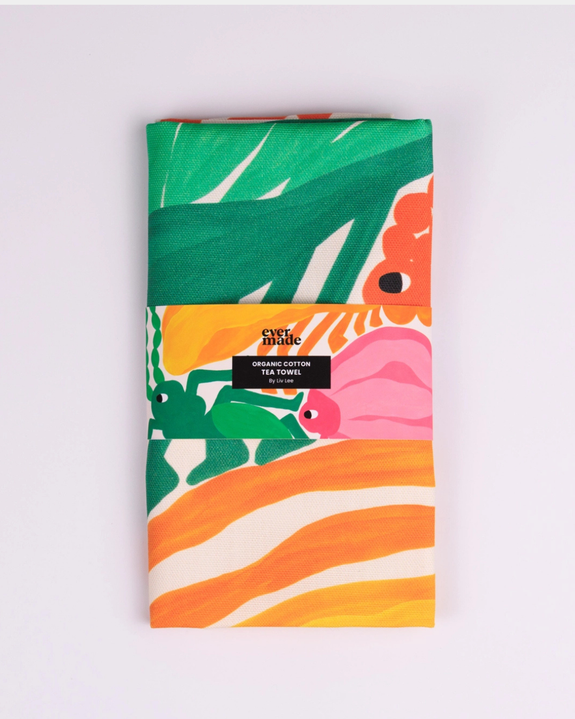 Evermade - Tea Towel - Insects