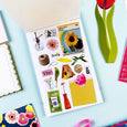 PipSticks - In the Garden Junk Journal Sticker Book