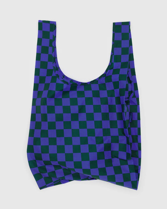 Baggu - Standard - Iris Green Check