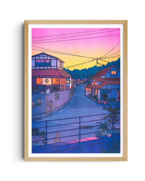 KIBLIND Atelier - Liam Cobb — Nowhere in Japan - A3 Poster