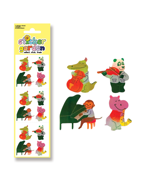 Sticker Garden - Jewel Jazz Animals Stickers