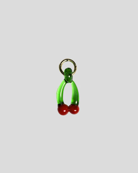 Jean Riley - Glass Charm - Cherry