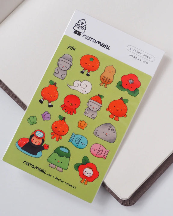 Natamori - Jeju Sticker Sheet