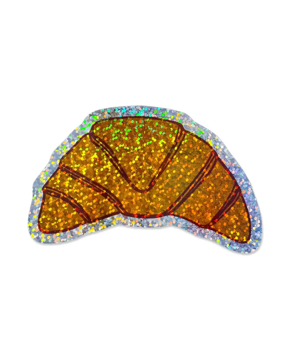 Jenny Lemons - Glitter Croissant Sticker