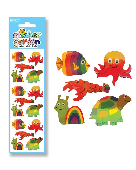 Sticker Garden - Jewel Sealife Stickers