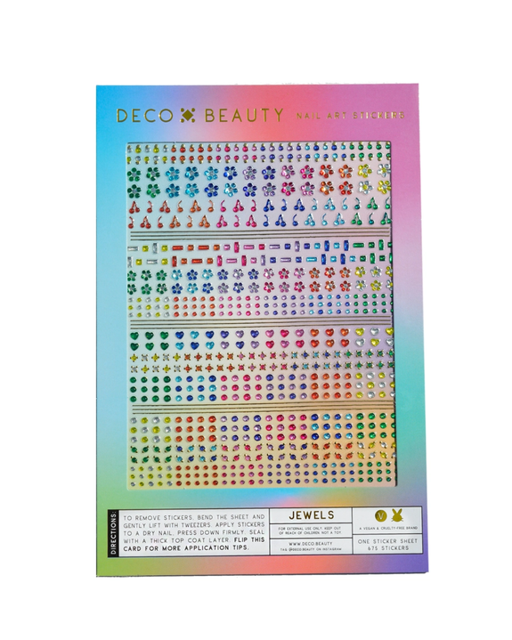 Deco Beauty - Nail Art Stickers - Jewels