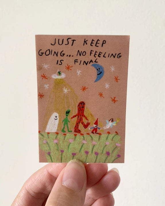 Sandwitch Shop - Just Keep Going… Sticker