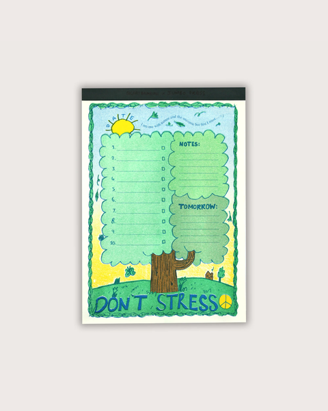 Jumbo Press - "Don't Stress" Daily Planner