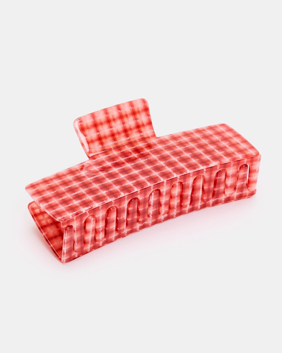 Chunks - Jumbo Box Claw - Red Plaid