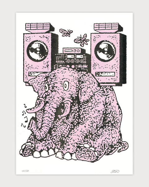 Jumbo Press - Jumbo Sounds A3 Print