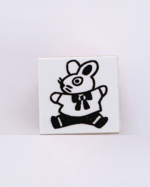 Yumi Kitagishi x Sanby - Gyugyu Stamp - Jumping Rabbit